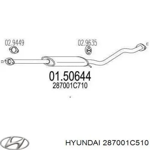  287001C510 Hyundai/Kia