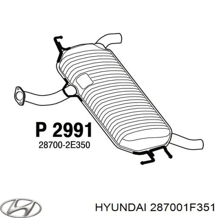  287001F351 Hyundai/Kia