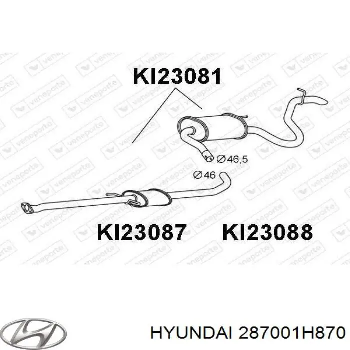  287001H870 Hyundai/Kia