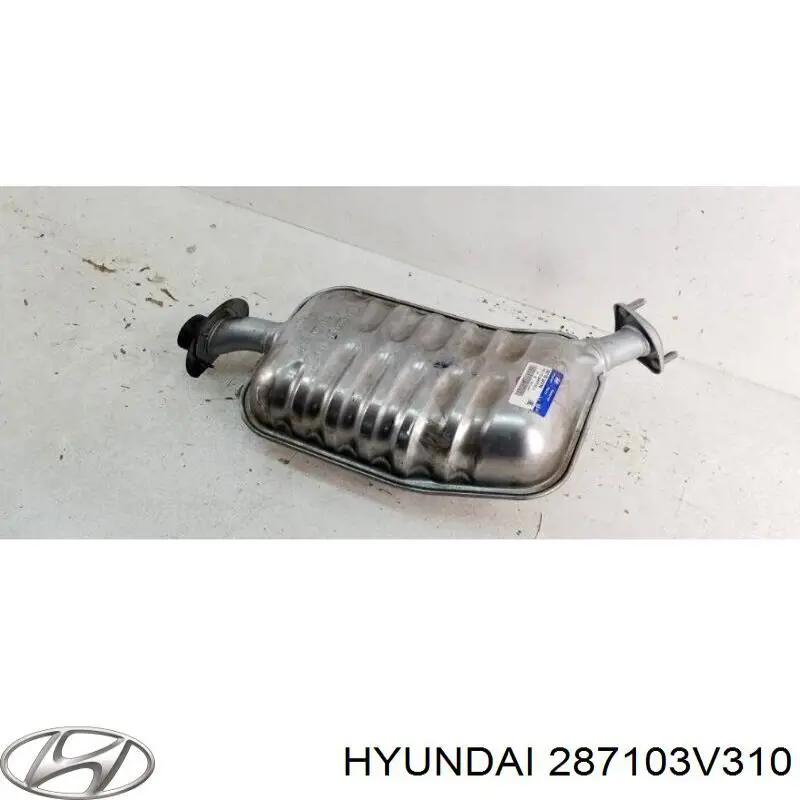 Глушитель, задняя часть Hyundai/Kia 287103V310