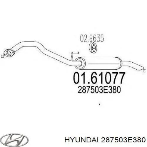 287503E380 Hyundai/Kia 