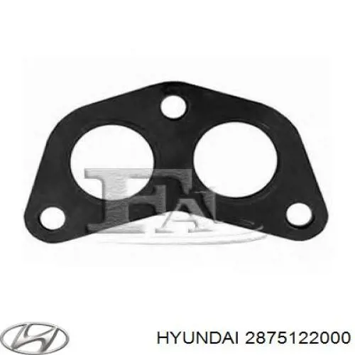 Купить 2875122000 Hyundai/Kia Уплотнитель приемной трубы глушителя