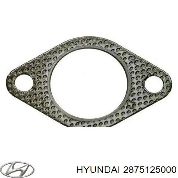 2875125000 Hyundai/Kia прокладка приемной трубы глушителя