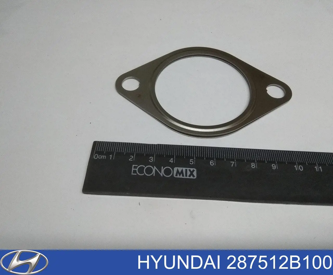 287512B100 Hyundai/Kia прокладка приемной трубы глушителя
