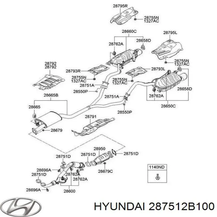 287512B100 Hyundai/Kia