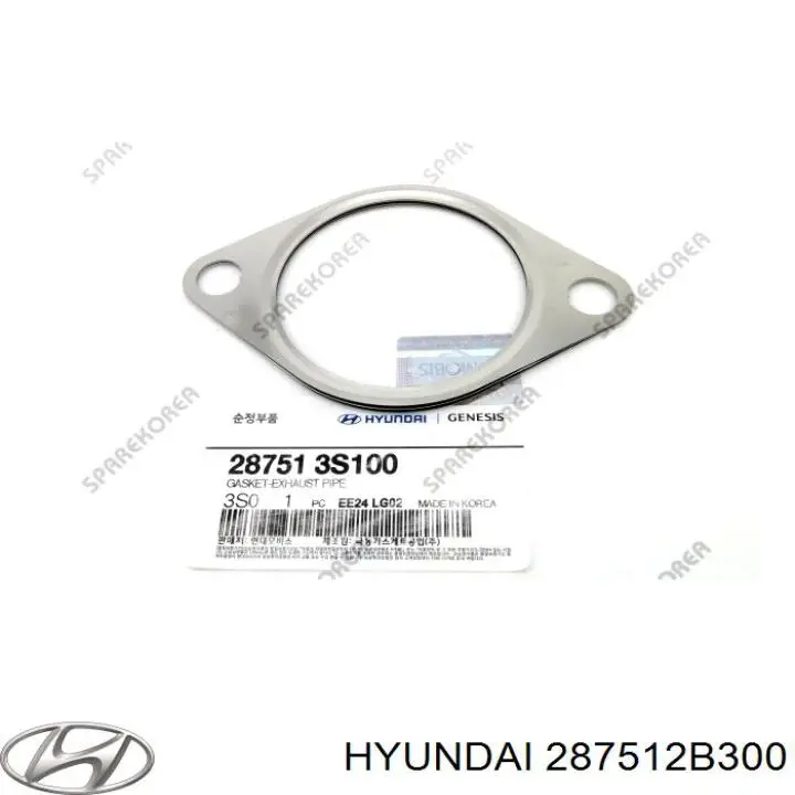 287512B300 Hyundai/Kia Прокладка штанов