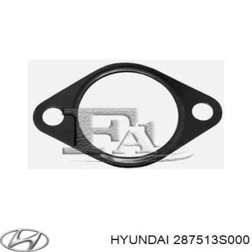 287513S000 Hyundai/Kia прокладка приемной трубы глушителя