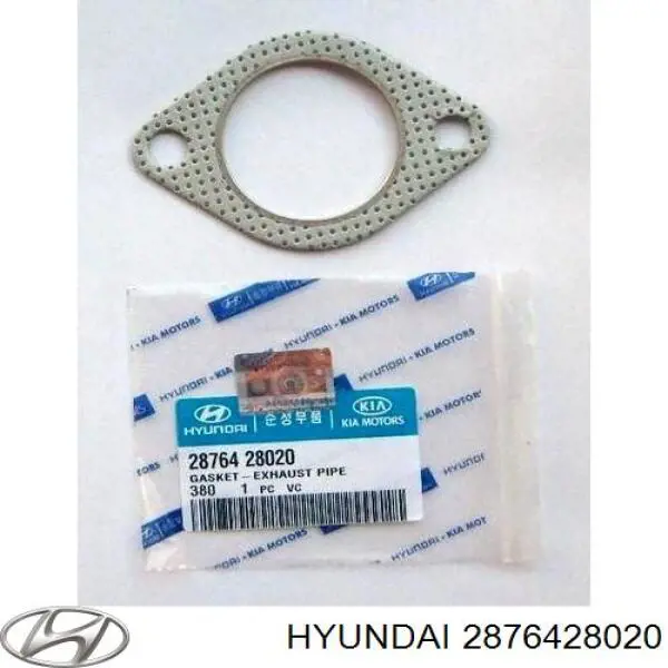 2876428020 Hyundai/Kia прокладка приемной трубы глушителя
