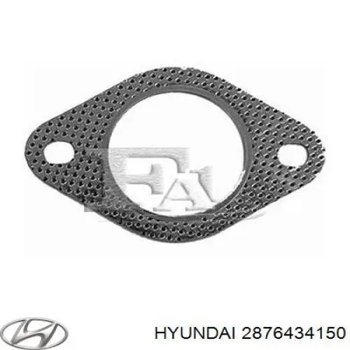 Прокладка глушителя 2876434150 Hyundai/Kia