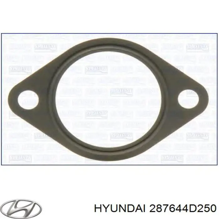 287644D250 Hyundai/Kia прокладка приемной трубы глушителя