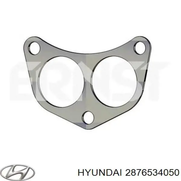 2876534050 Hyundai/Kia прокладка приемной трубы глушителя
