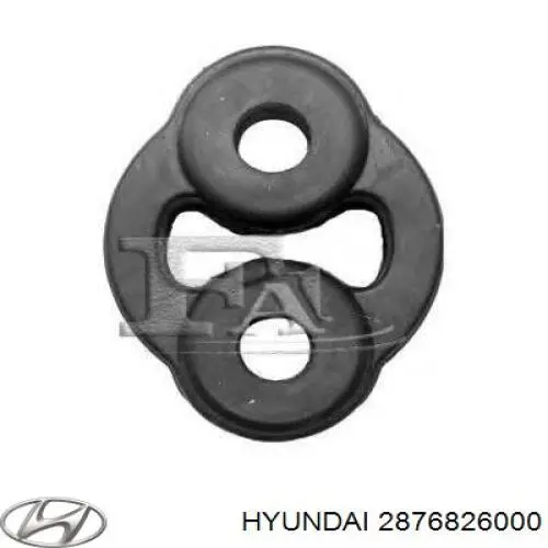 2876826000 Hyundai/Kia подушка крепления глушителя