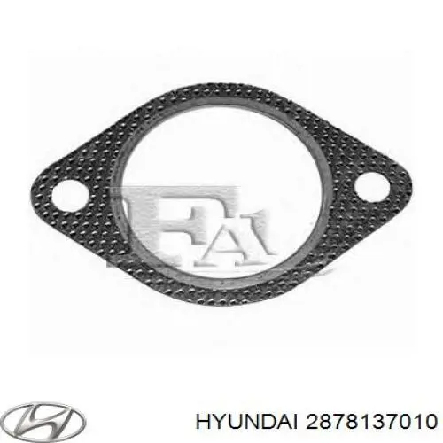 2878137010 Hyundai/Kia vedante de tubo de admissão do silenciador
