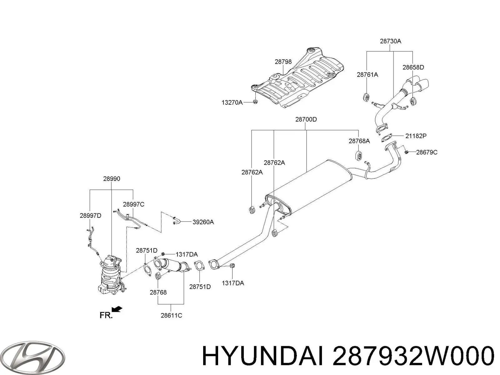 287932W000 Hyundai/Kia 