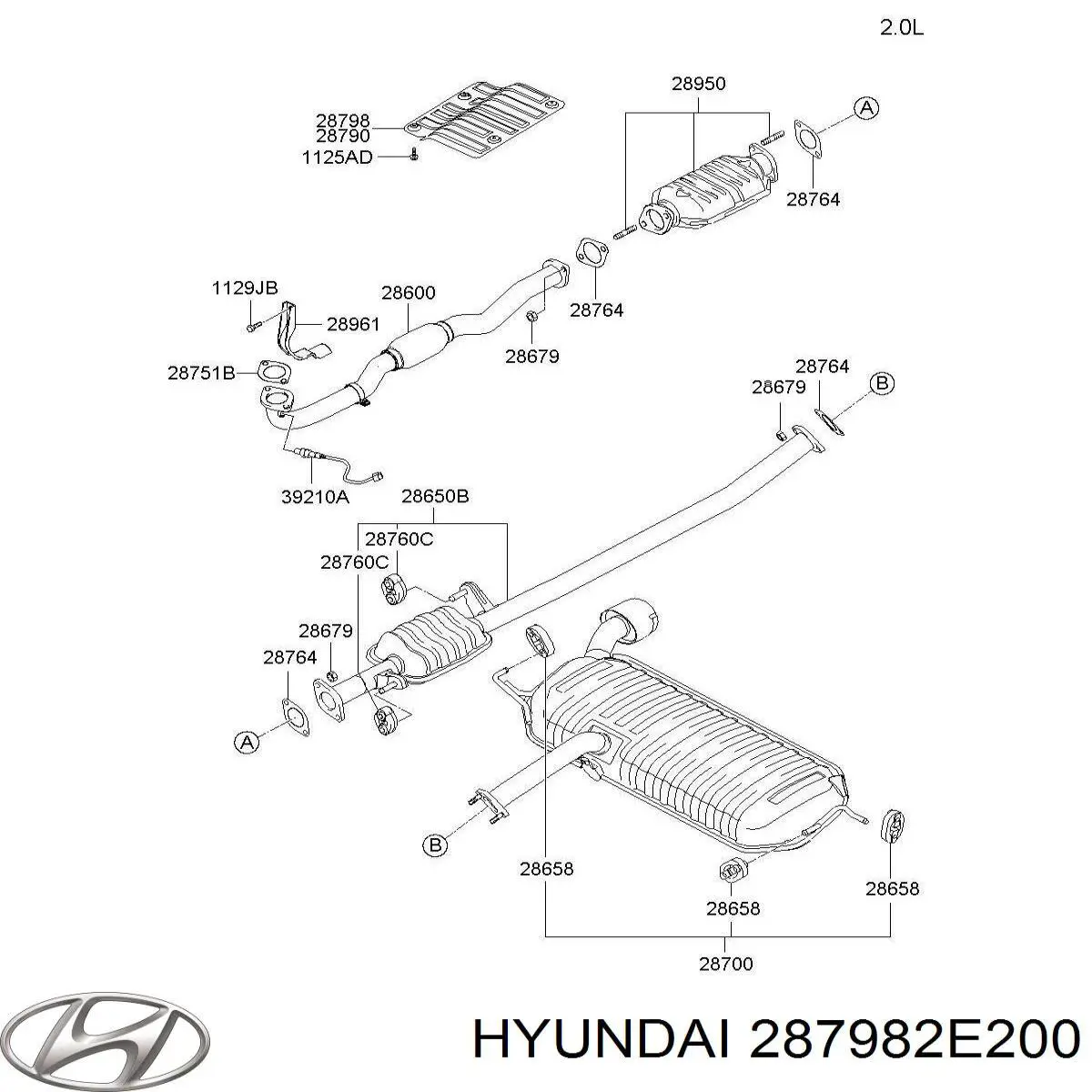  Hyundai/Kia 287982E200 цена, от 6.33 USD