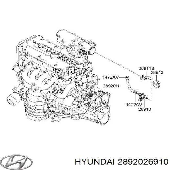 2892026910 Hyundai/Kia 