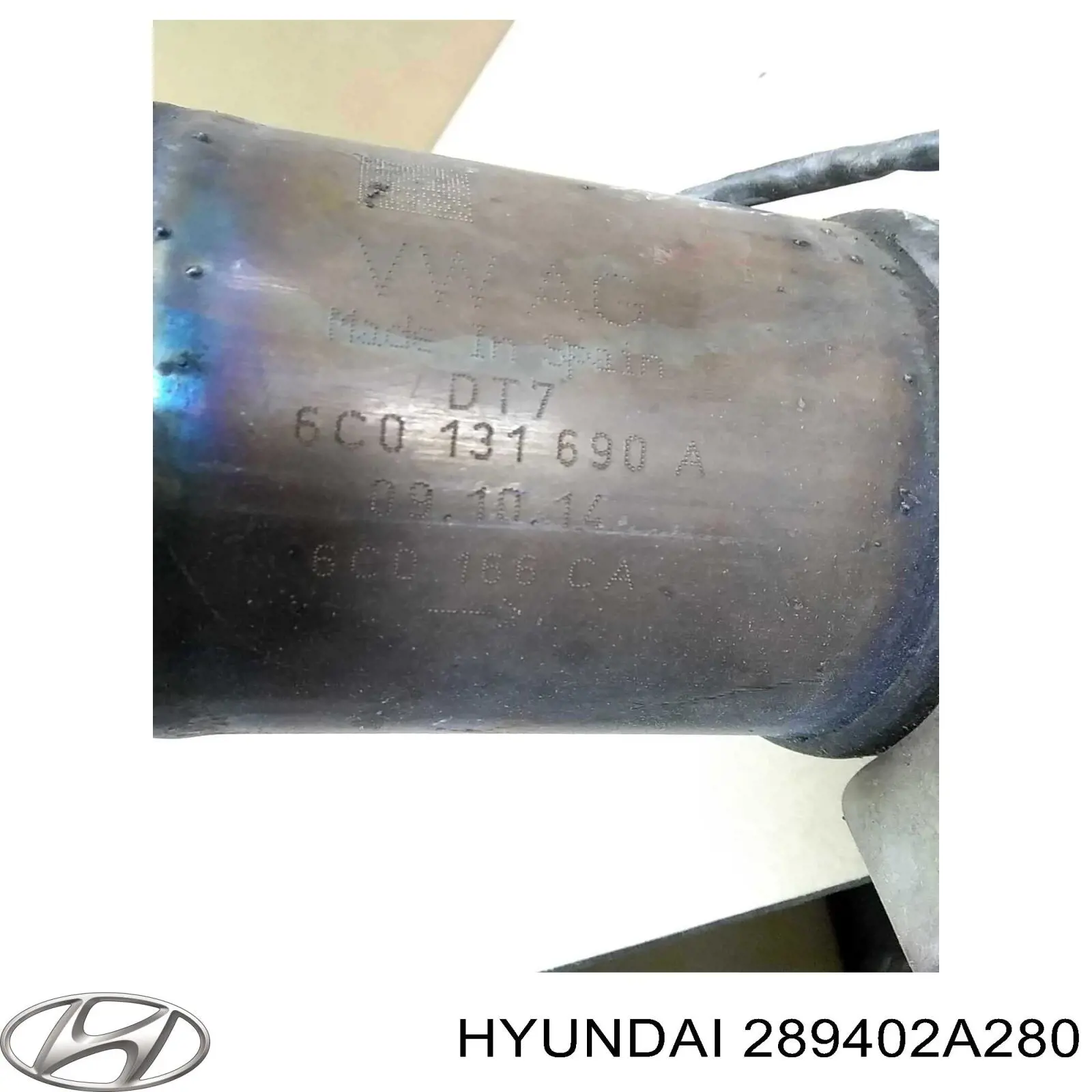 Катализатор Hyundai/Kia 289402A280