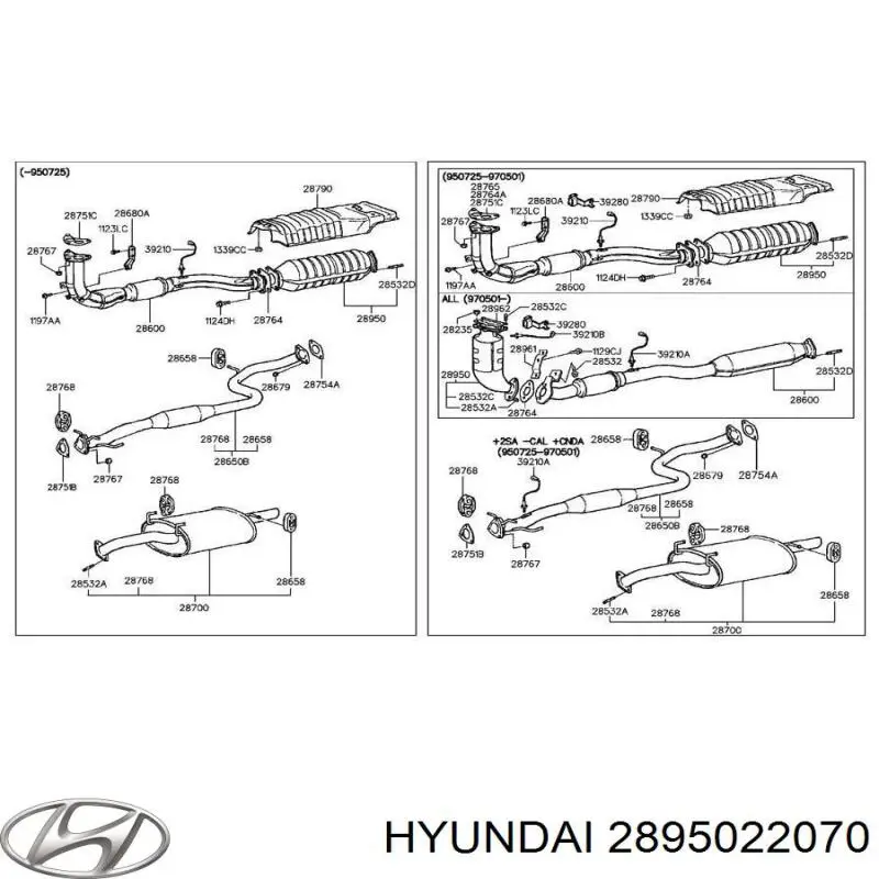  2895022070 Hyundai/Kia