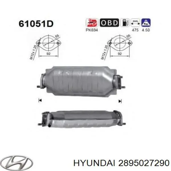 2895027290 Hyundai/Kia 