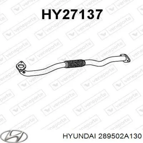 289502A130 Hyundai/Kia Конвертор-катализатор