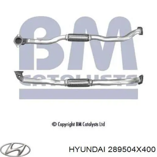 Каталитический нейтрализатор отработавших газов Hyundai/Kia 289504X400 цена, от 243.91 USD