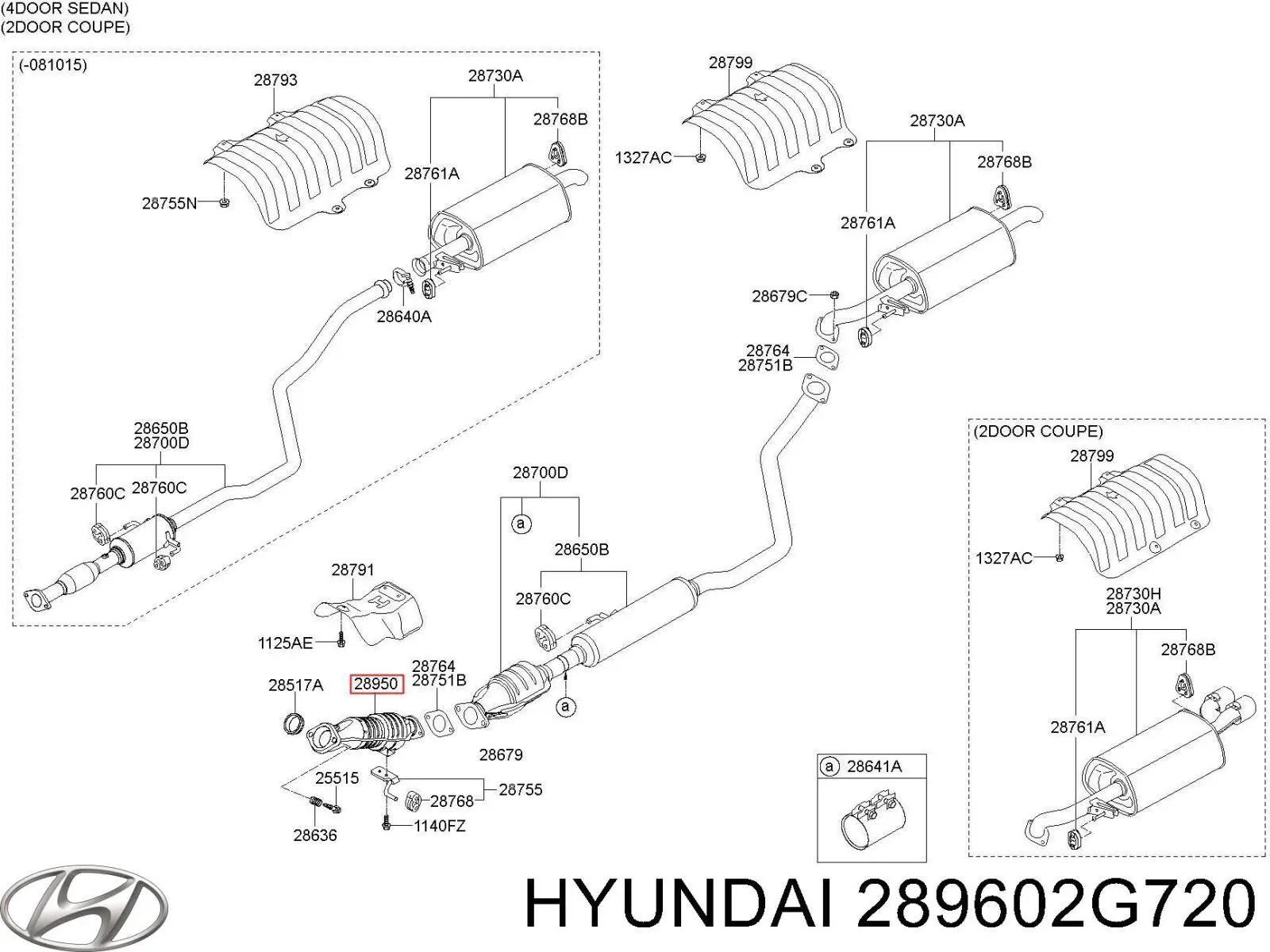 Катализатор 289602G720 Hyundai/Kia