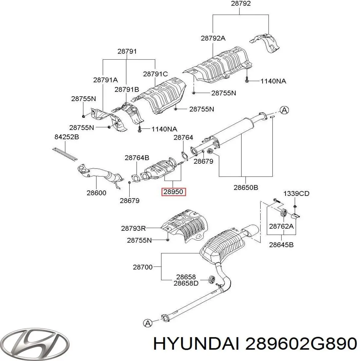  289602G890 Hyundai/Kia