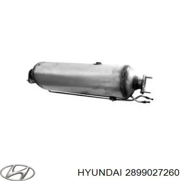 Купить 2899027260 Hyundai/Kia Преобразователь отработавших газов