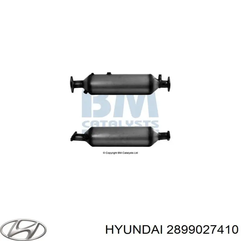 Каталитический нейтрализатор отработавших газов Hyundai/Kia 2899027410 цена, от 190.04 USD