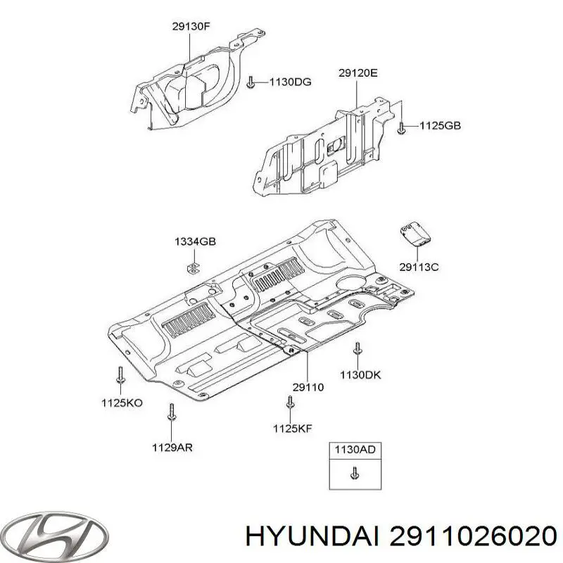  2911026020 Hyundai/Kia