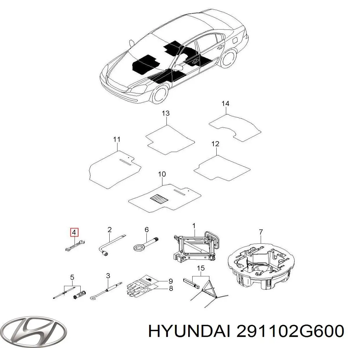  291102G600 Hyundai/Kia