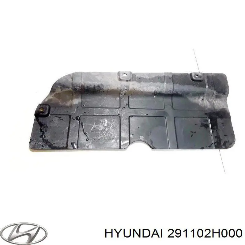 Защита двигателя левая Hyundai/Kia 291102H000 цена, от 2.55 USD