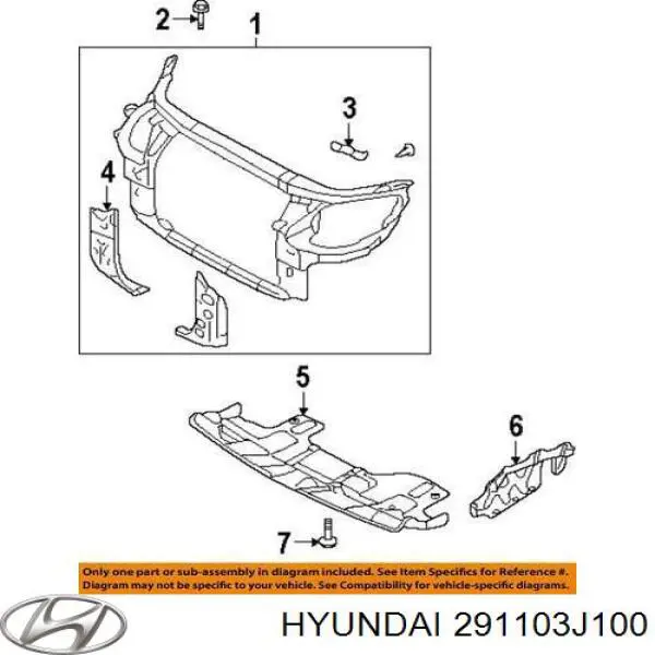  291103J100 Hyundai/Kia