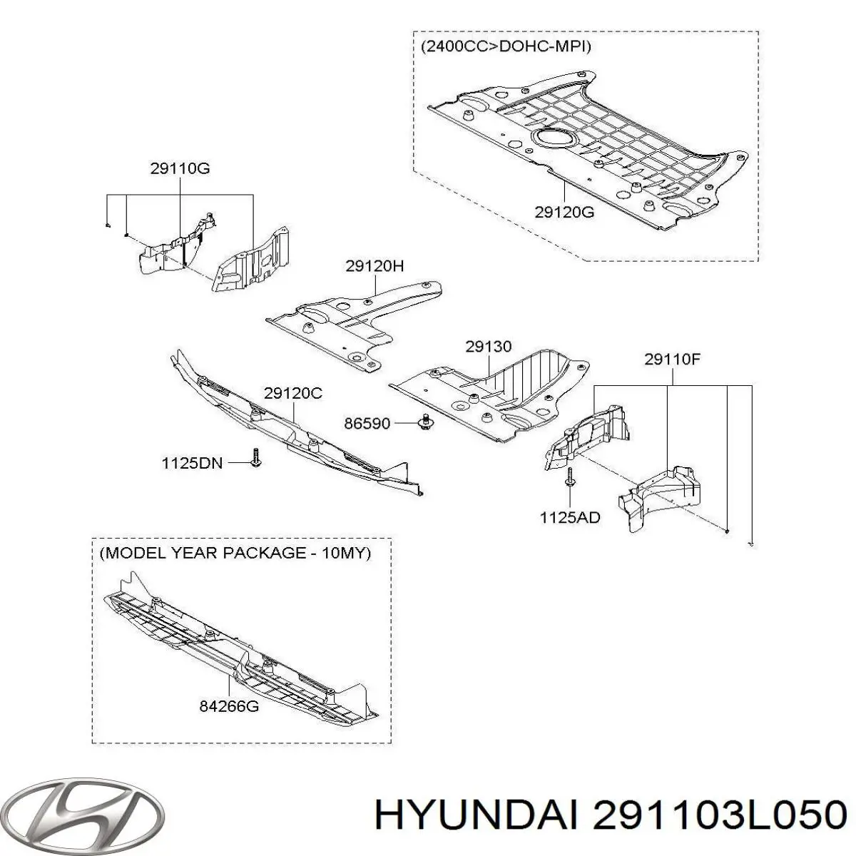  291103L050 Hyundai/Kia