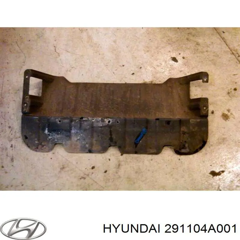 291104A001 Hyundai/Kia Защита картера двигателя