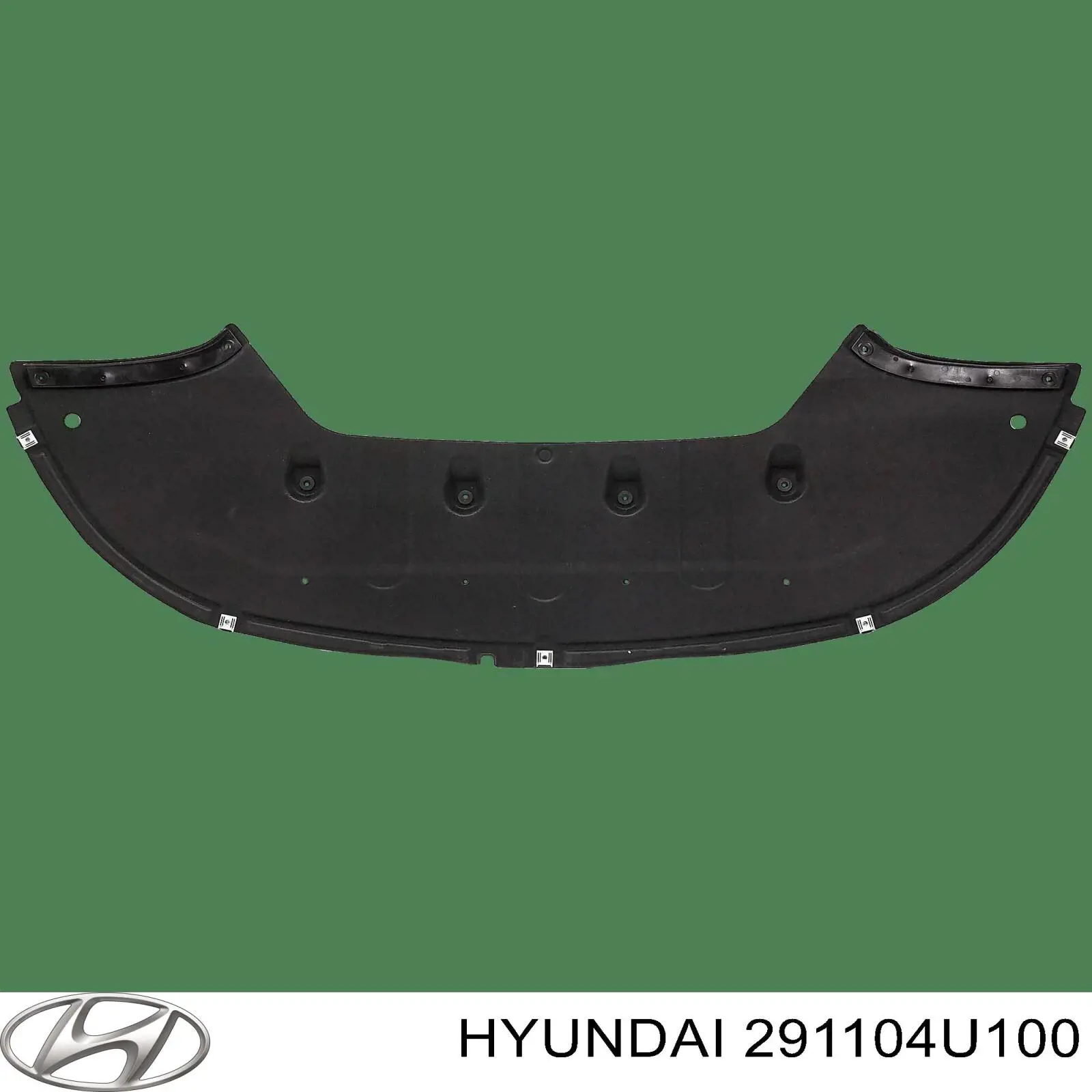 Купить 291104U100 Hyundai/Kia Защита двигателя передняя