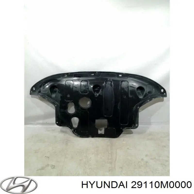 Proteção de motor, de panela (da seção de motor) para Hyundai Creta 