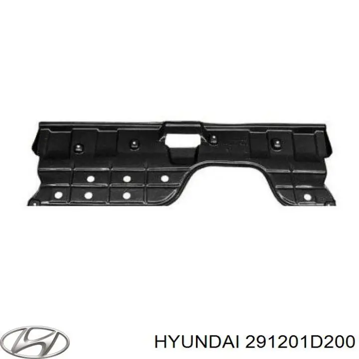 291201D200 Hyundai/Kia защита двигателя, поддона (моторного отсека)