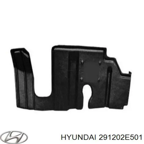 Proteção de motor direito para Hyundai Tucson (JM)