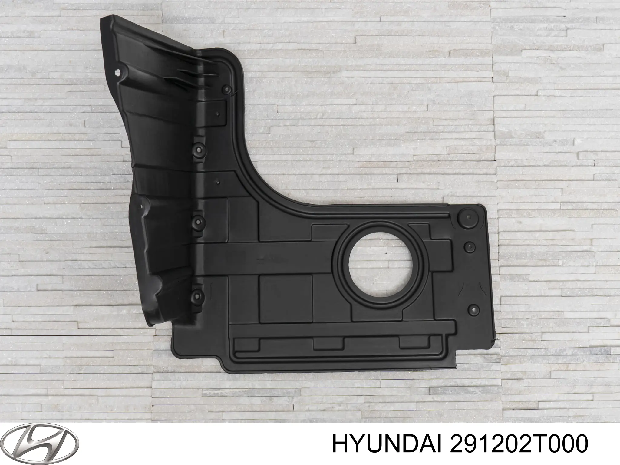 Защита двигателя правая на Hyundai Sonata YF