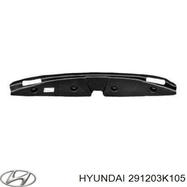 Защита двигателя передняя на Hyundai Sonata NF