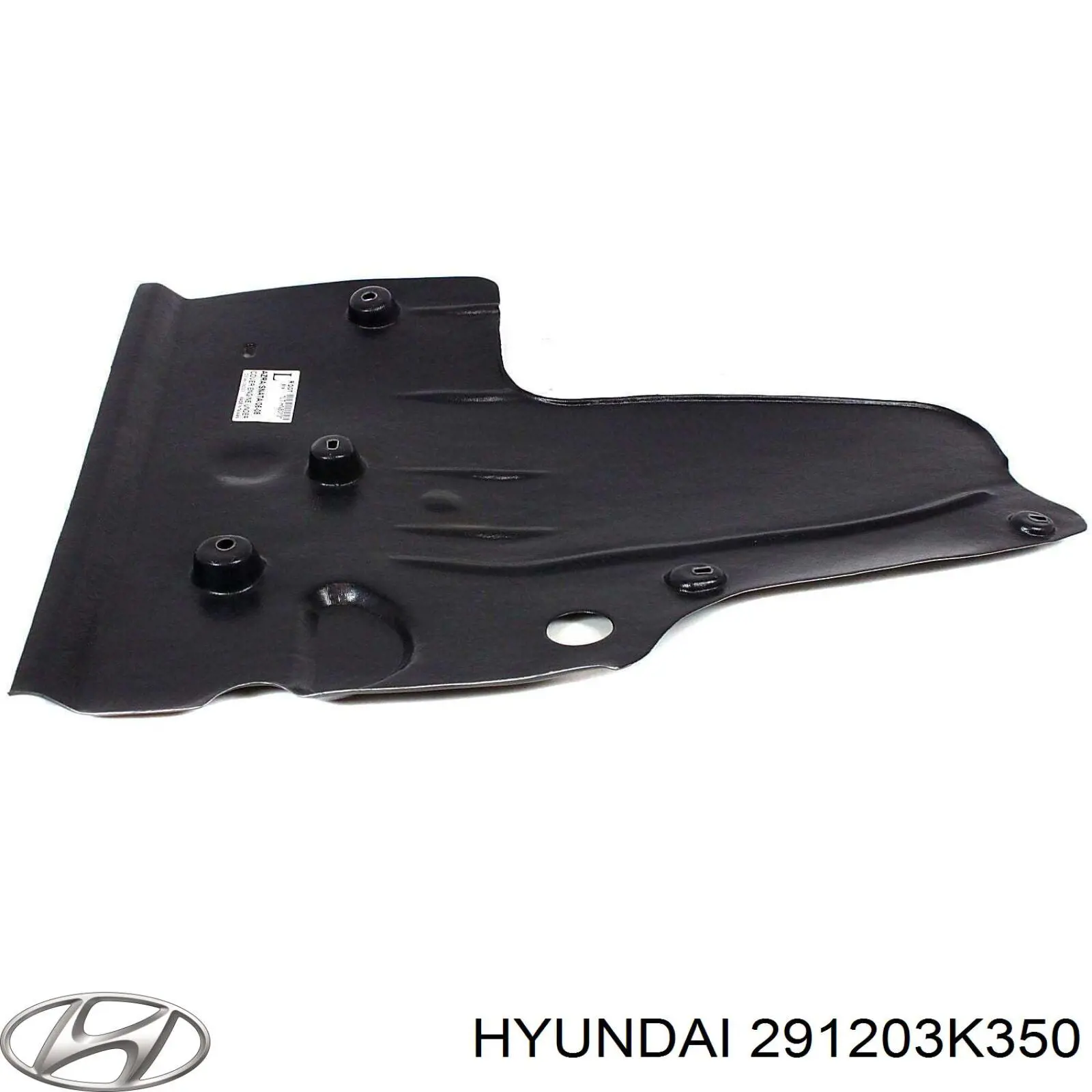 291203K350 Hyundai/Kia Защита двигателя правая