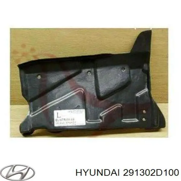 291302D100 Hyundai/Kia Защита двигателя левая