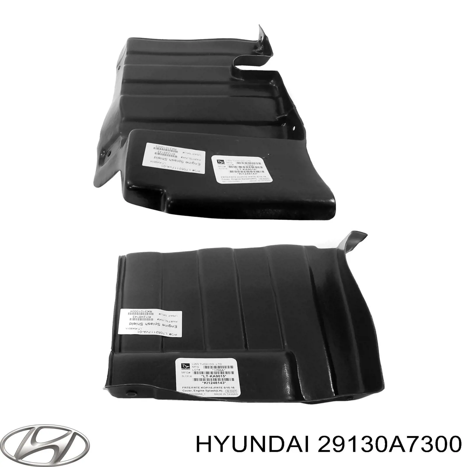 Защита двигателя правая Hyundai/Kia 29130A7300 цена, от 11.15 USD