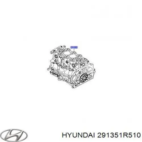 Воздуховод/дефлектор радиатора, верхний Hyundai/Kia 291351R510 цена, от 15.20 USD