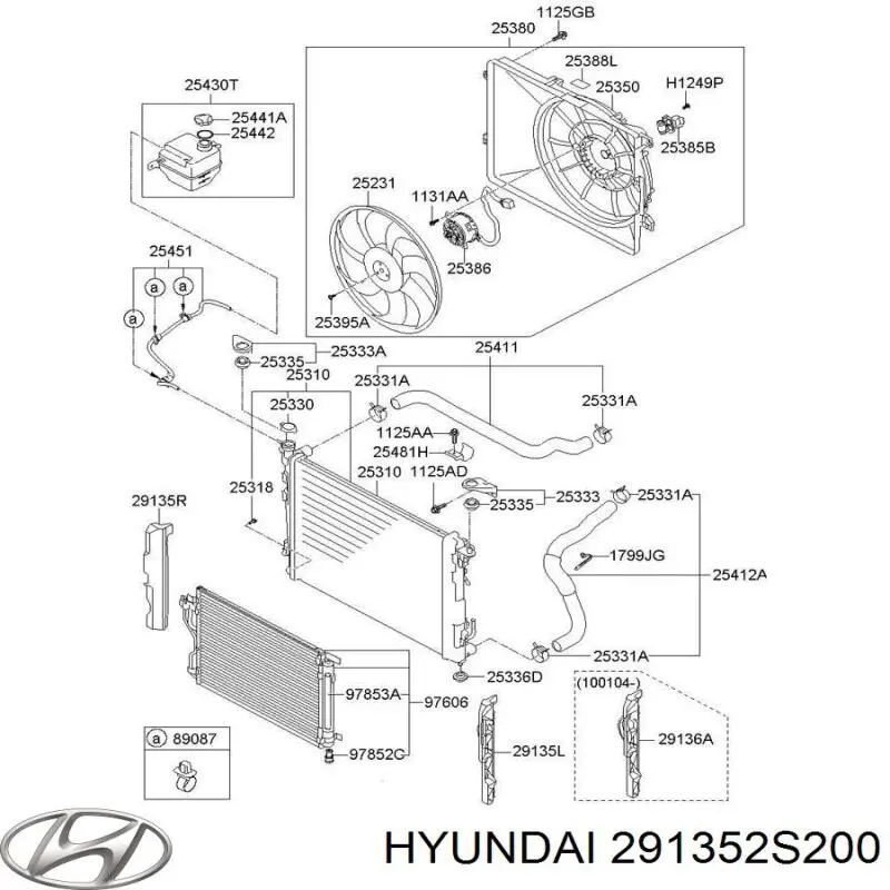 291352S200 Hyundai/Kia 