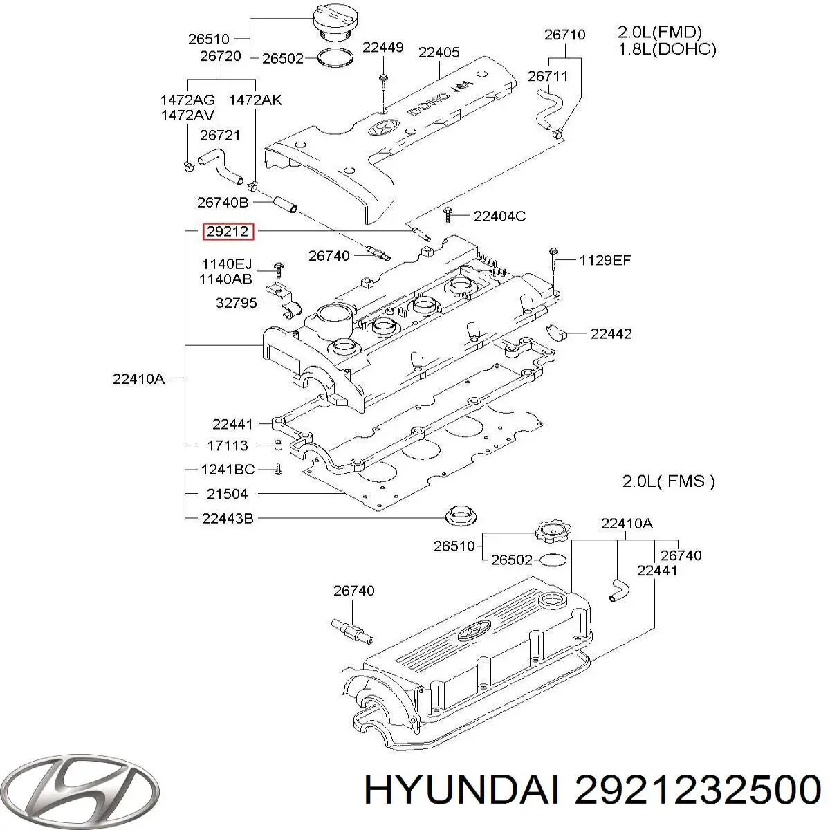 2921232500 Hyundai/Kia 