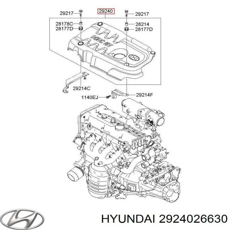  2924026630 Hyundai/Kia