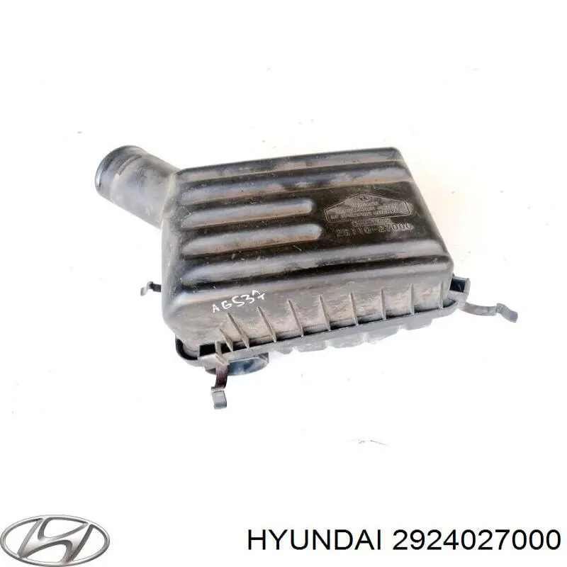 2924027000 Hyundai/Kia Крышка мотора декоративная