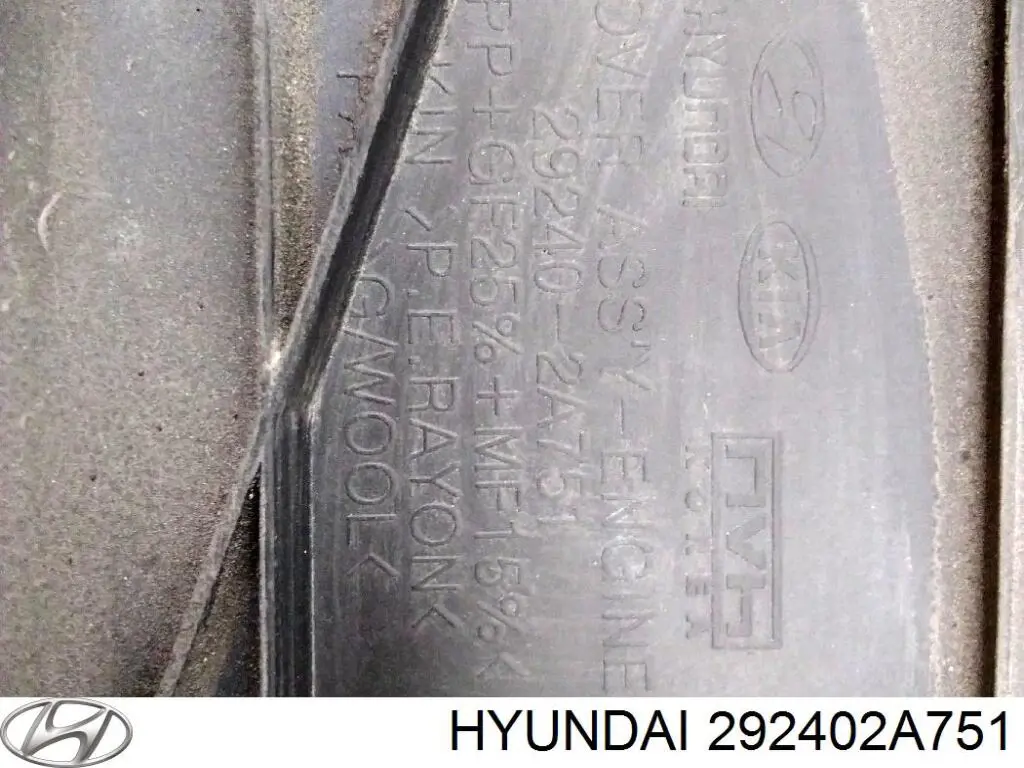 Крышка мотора декоративная Hyundai/Kia 292402A751 цена, от 25.14 USD